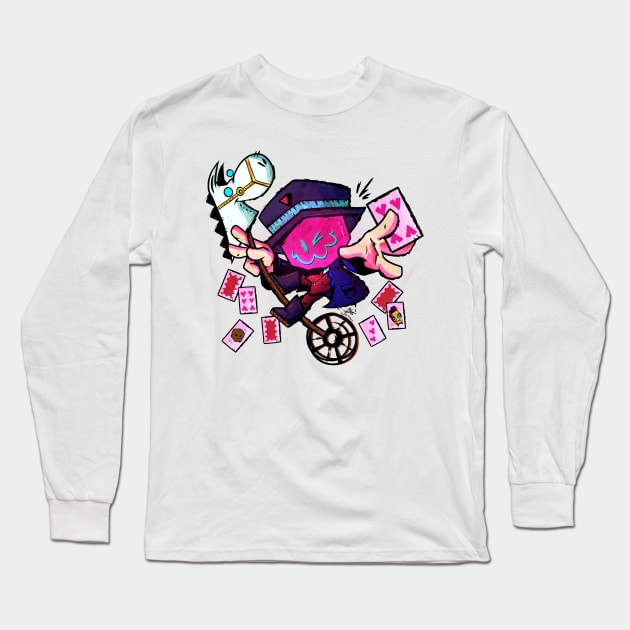 Newton! Long Sleeve T-Shirt by Fluffbot's Lair